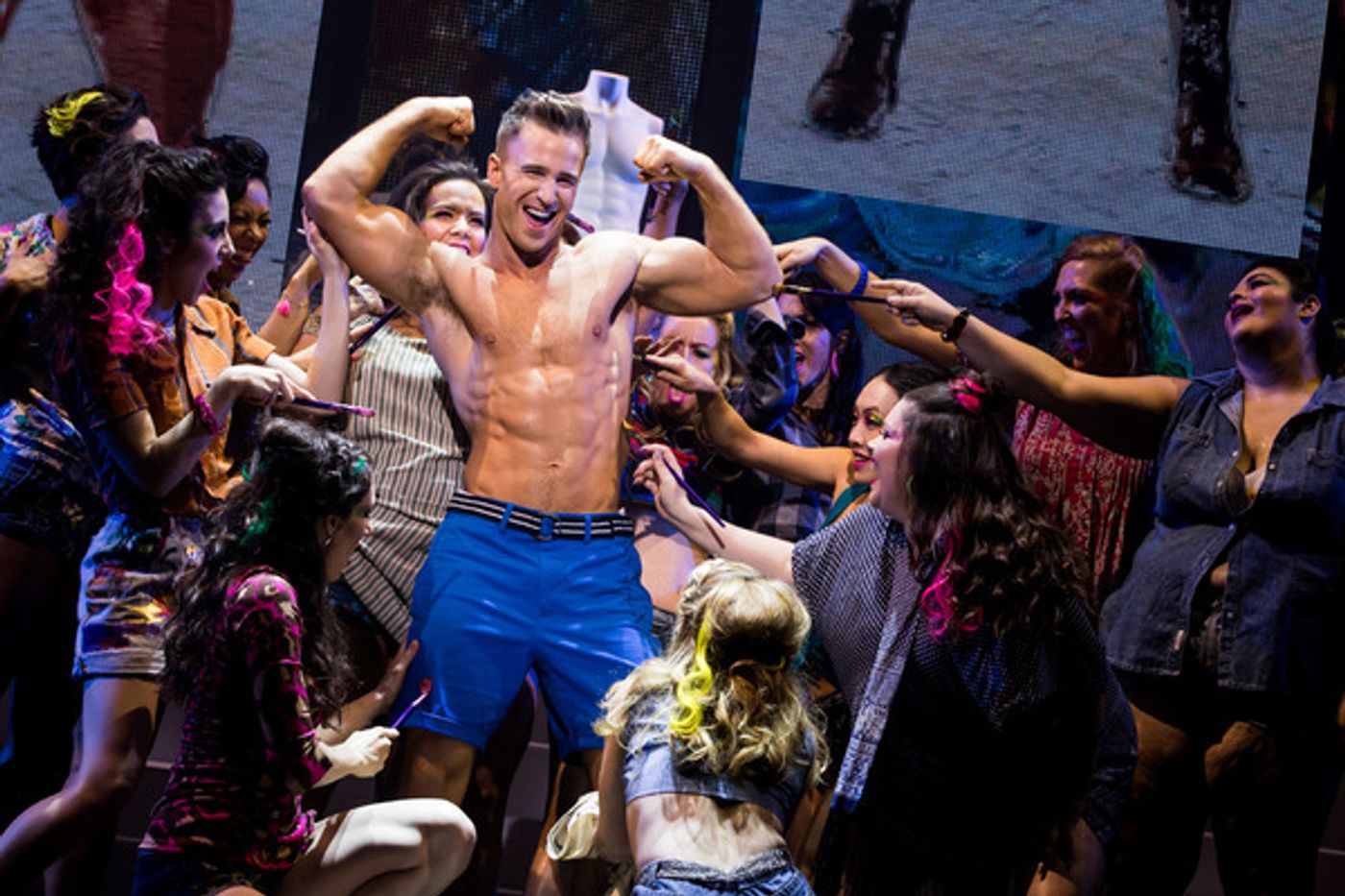 Photo Flash: Broadway Bares Goes Back to School at Strip U!  Image