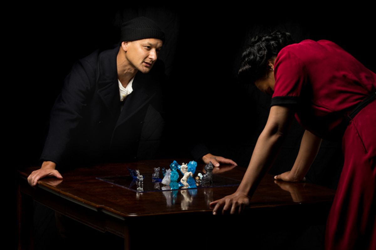 Sean San Jose and Karen Aldridge at 