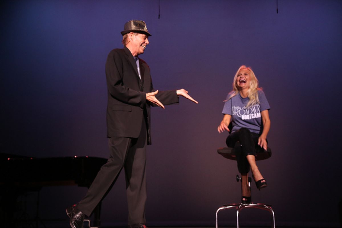 Lara Teeter and Kristin Chenoweth at 