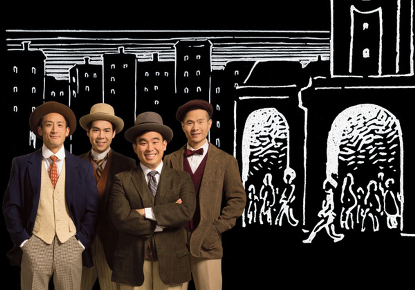 Photo Flash: First Look at TheatreWorks Silicon Valley's World Premiere of THE FOUR IMMIGRANTS  Image