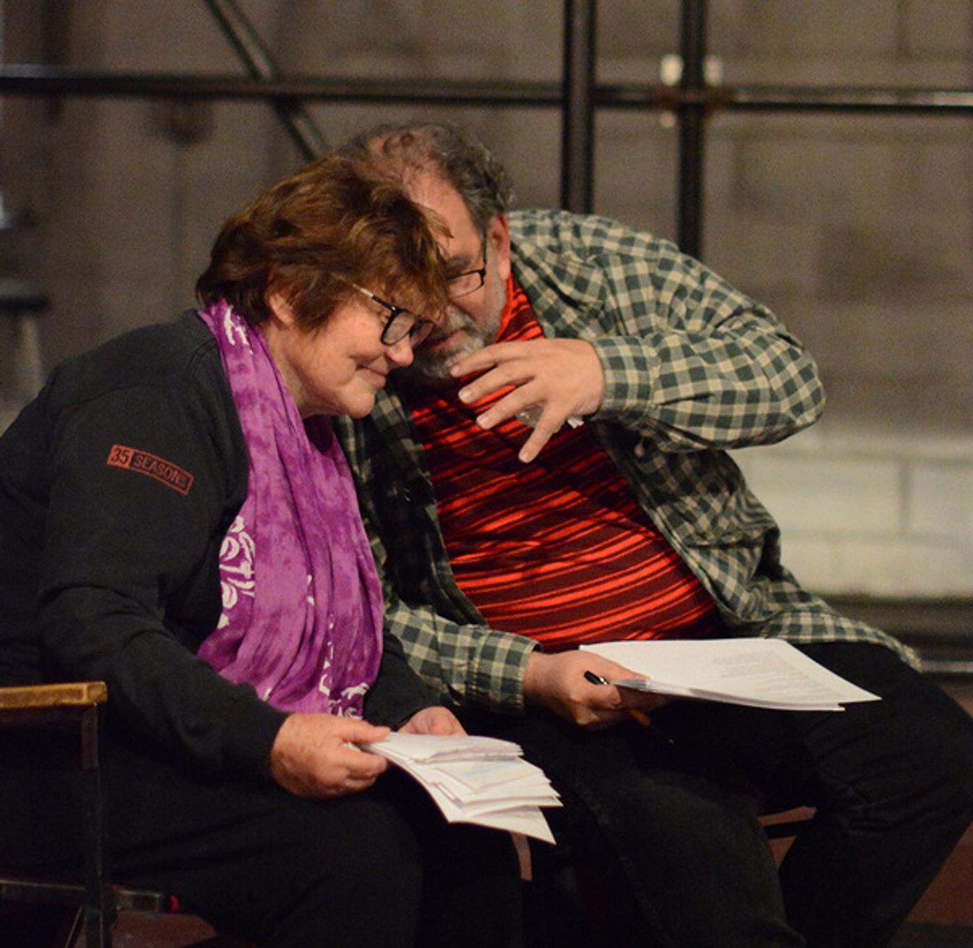 Photo Flash: In Rehearsal for Shakespeare & Company's CYMBELINE  Image