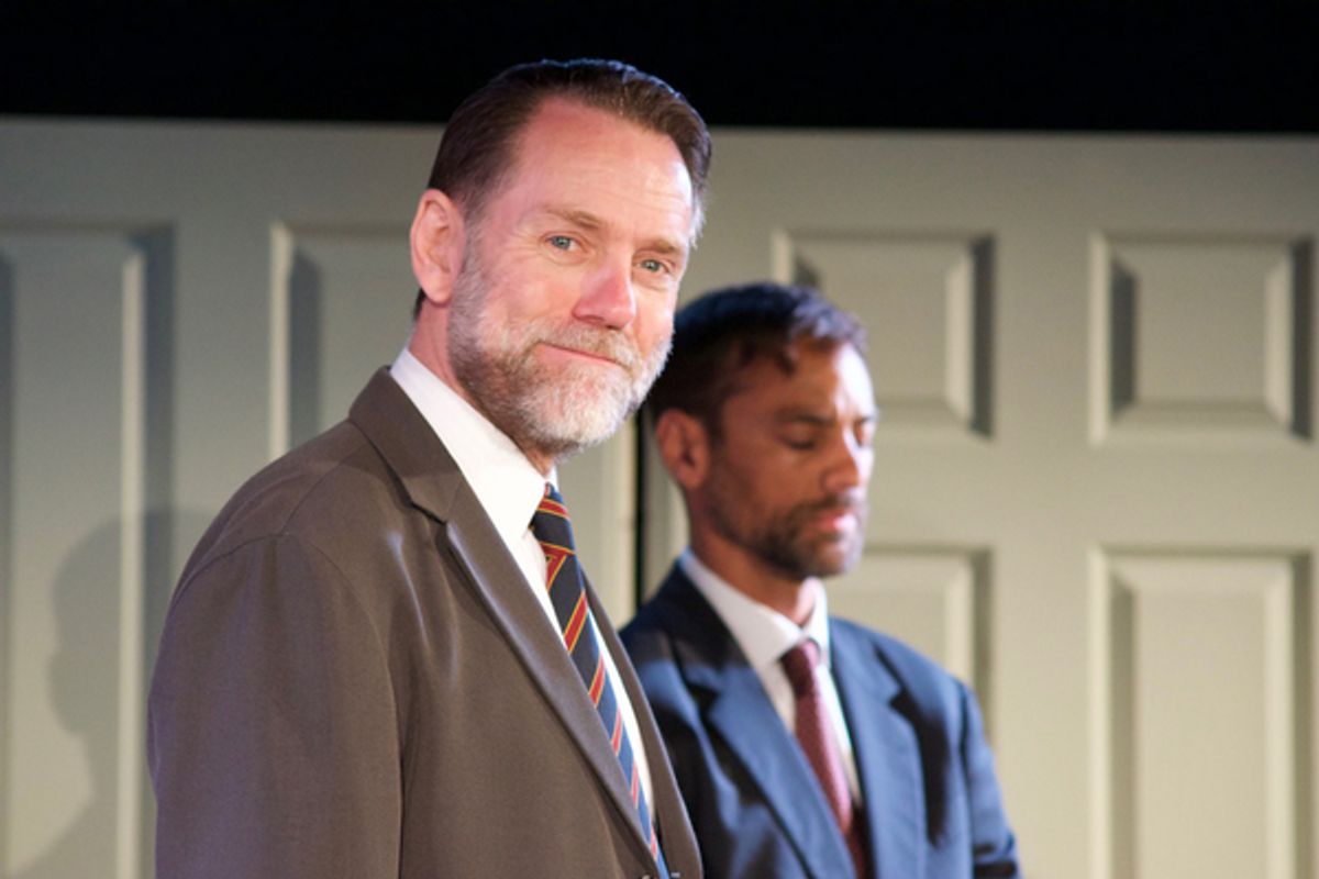 Andrew Loudon and Malcolm Jeffries at 