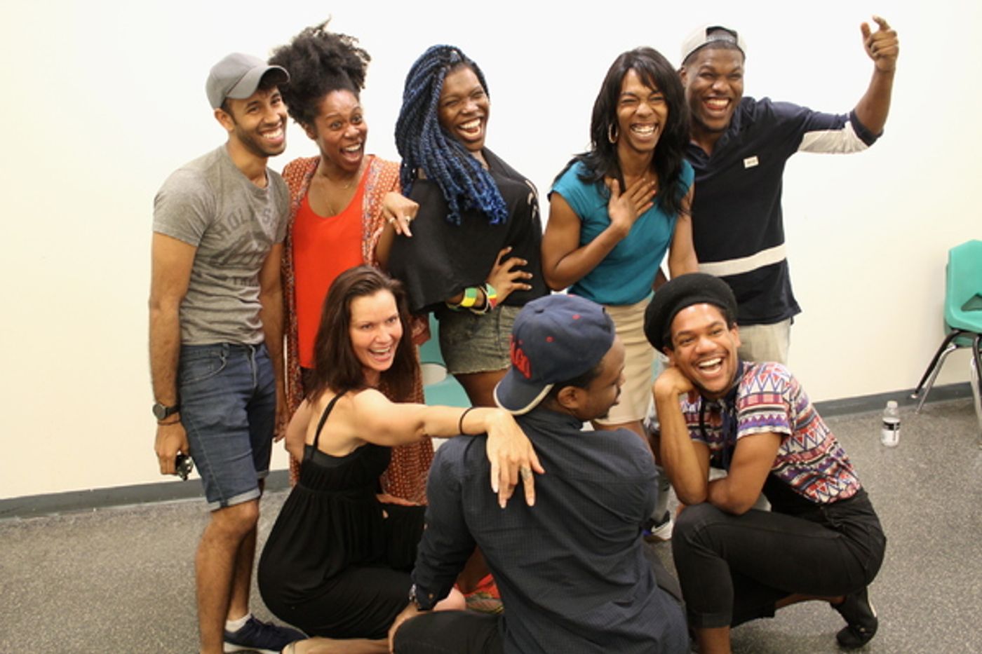 Photo Flash: Inside Rehearsal for The Movement Theatre Company's AND SHE WOULD STAND LIKE THIS  Image