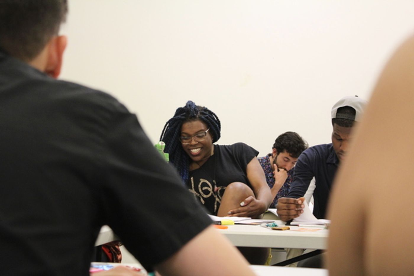 Photo Flash: Inside Rehearsal for The Movement Theatre Company's AND SHE WOULD STAND LIKE THIS  Image