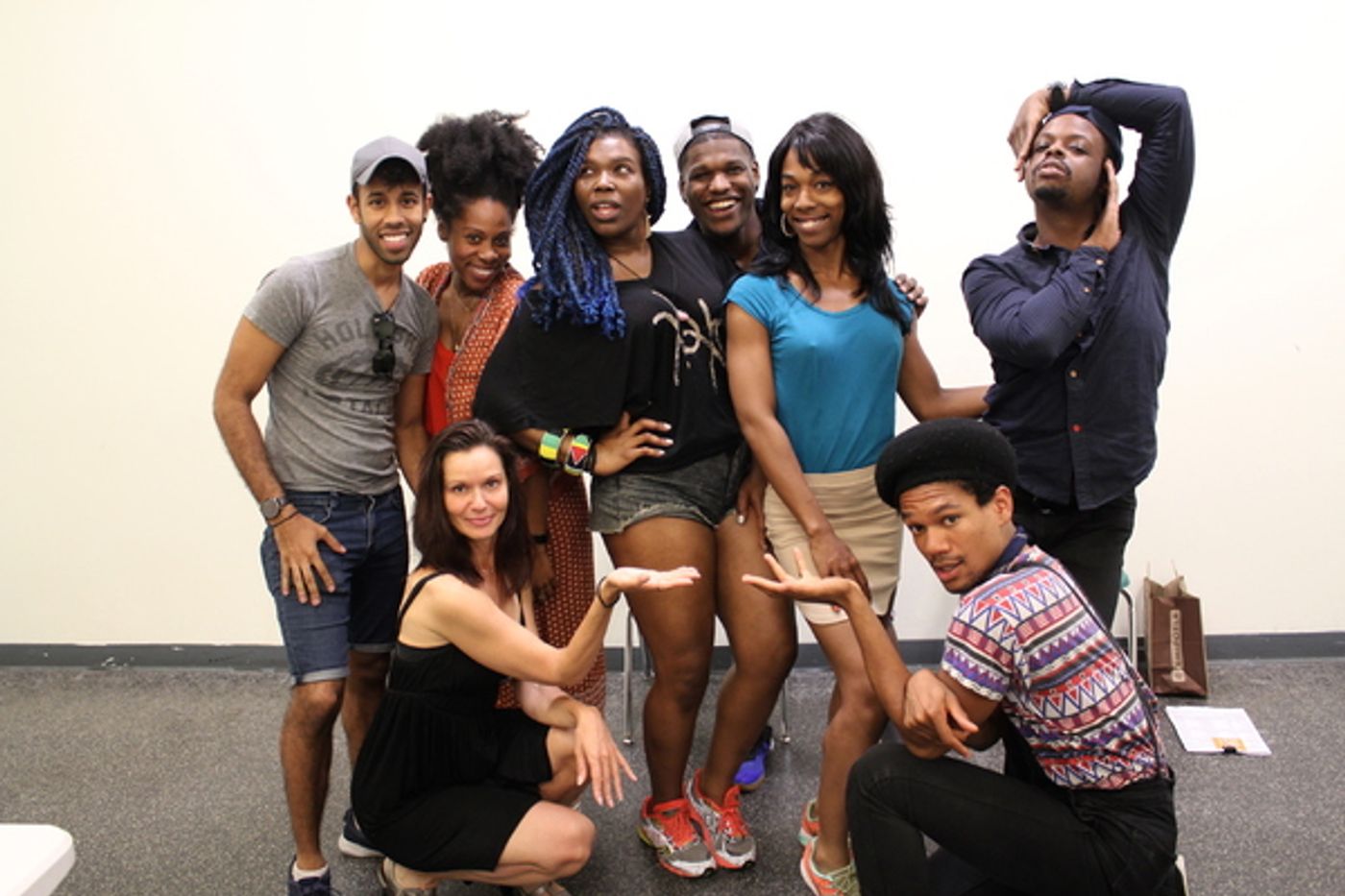 Photo Flash: Inside Rehearsal for The Movement Theatre Company's AND SHE WOULD STAND LIKE THIS  Image