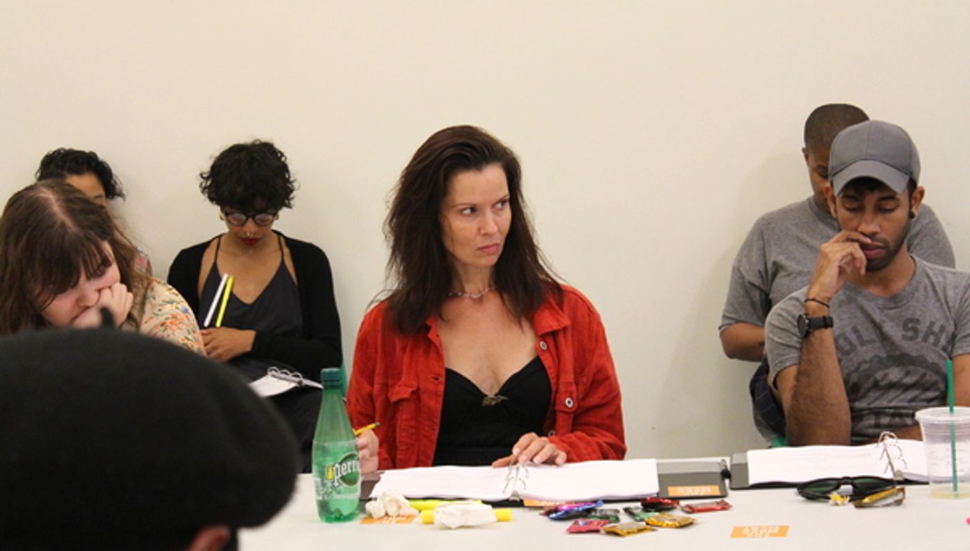 Photo Flash: Inside Rehearsal for The Movement Theatre Company's AND SHE WOULD STAND LIKE THIS  Image