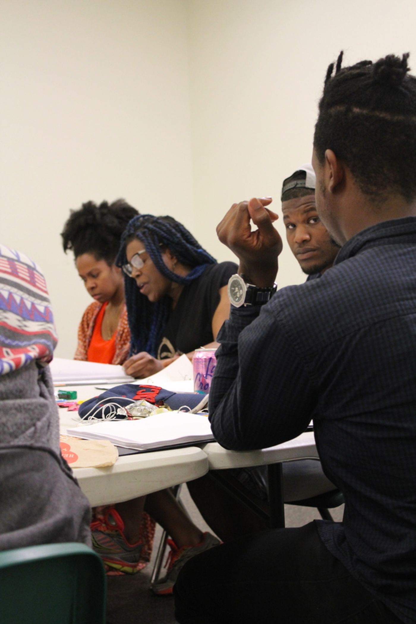 Photo Flash: Inside Rehearsal for The Movement Theatre Company's AND SHE WOULD STAND LIKE THIS  Image