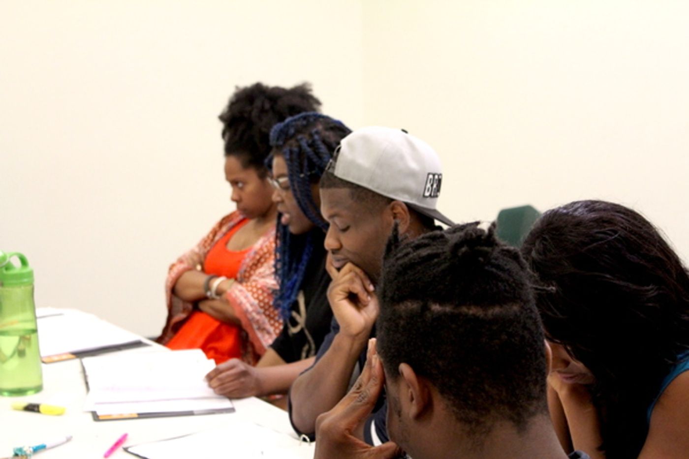 Photo Flash: Inside Rehearsal for The Movement Theatre Company's AND SHE WOULD STAND LIKE THIS  Image