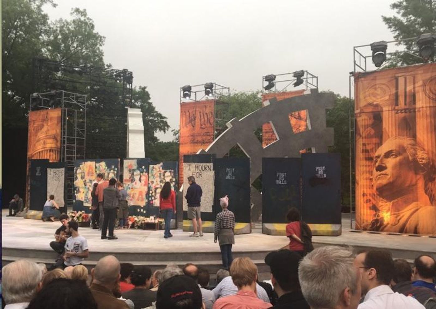 BWW Exclusive: My Riotous Night at JULIUS CAESAR  Image