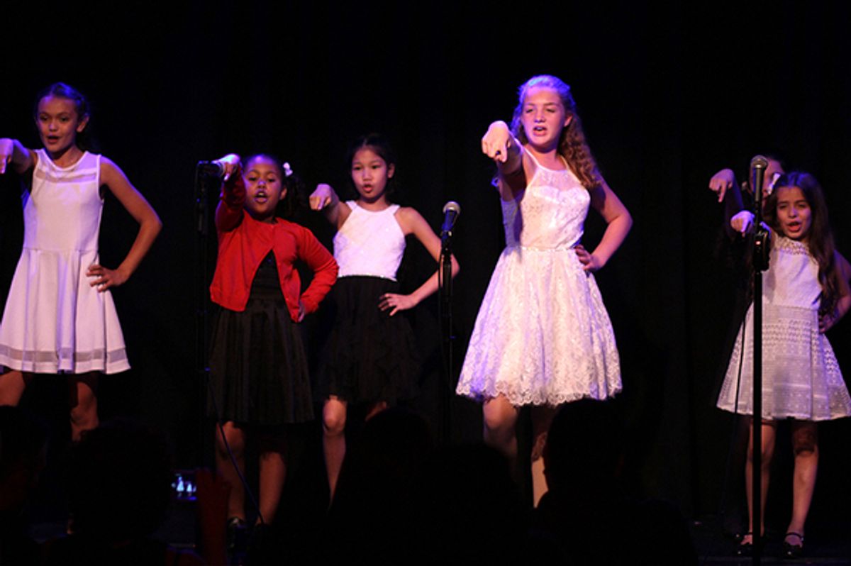 Renata Ramirez, Rylee Rae Shuler, Meaghan Unger, Ariana Pappas, Oriah Elgrabli at 