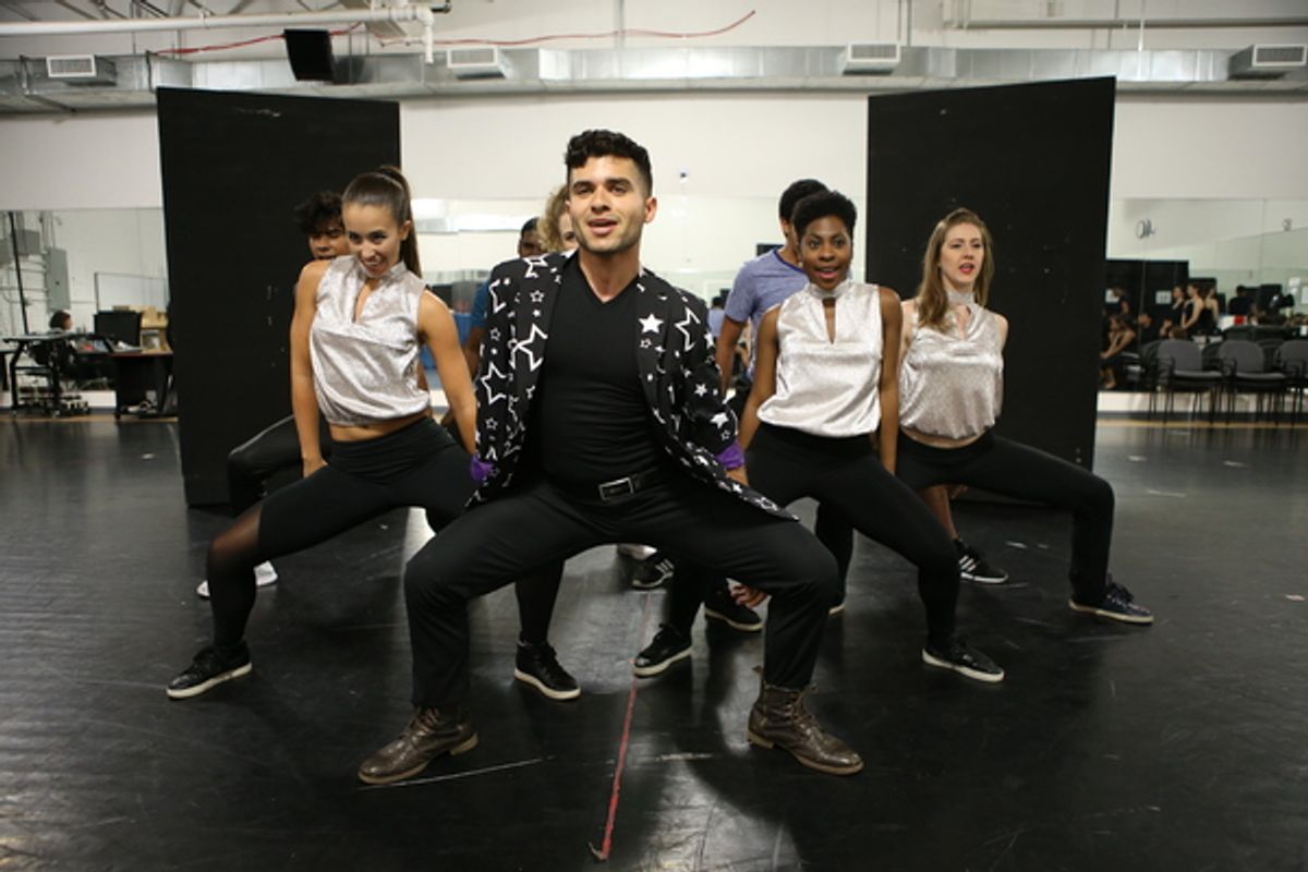 Jonathan Mousset, Alexia Acevo, TyNia Brandon and Emily Chamberlin at 