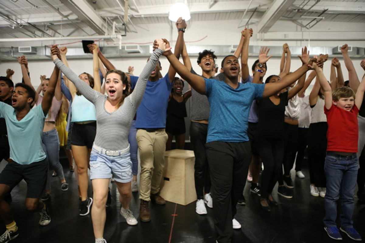 Gabe Florentino, Erisa Sloan, Josiah Fluker-McGinnis, Christian Harmston  at 