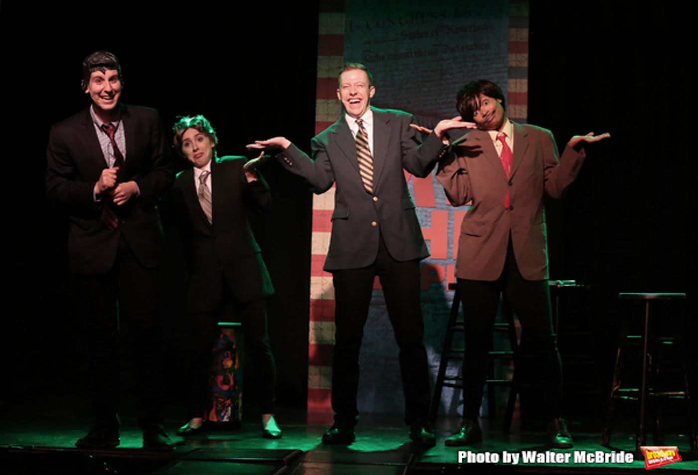 Photo Coverage: Go Inside Rehearsal for ME THE PEOPLE: THE TRUMP AMERICA MUSICAL  Image