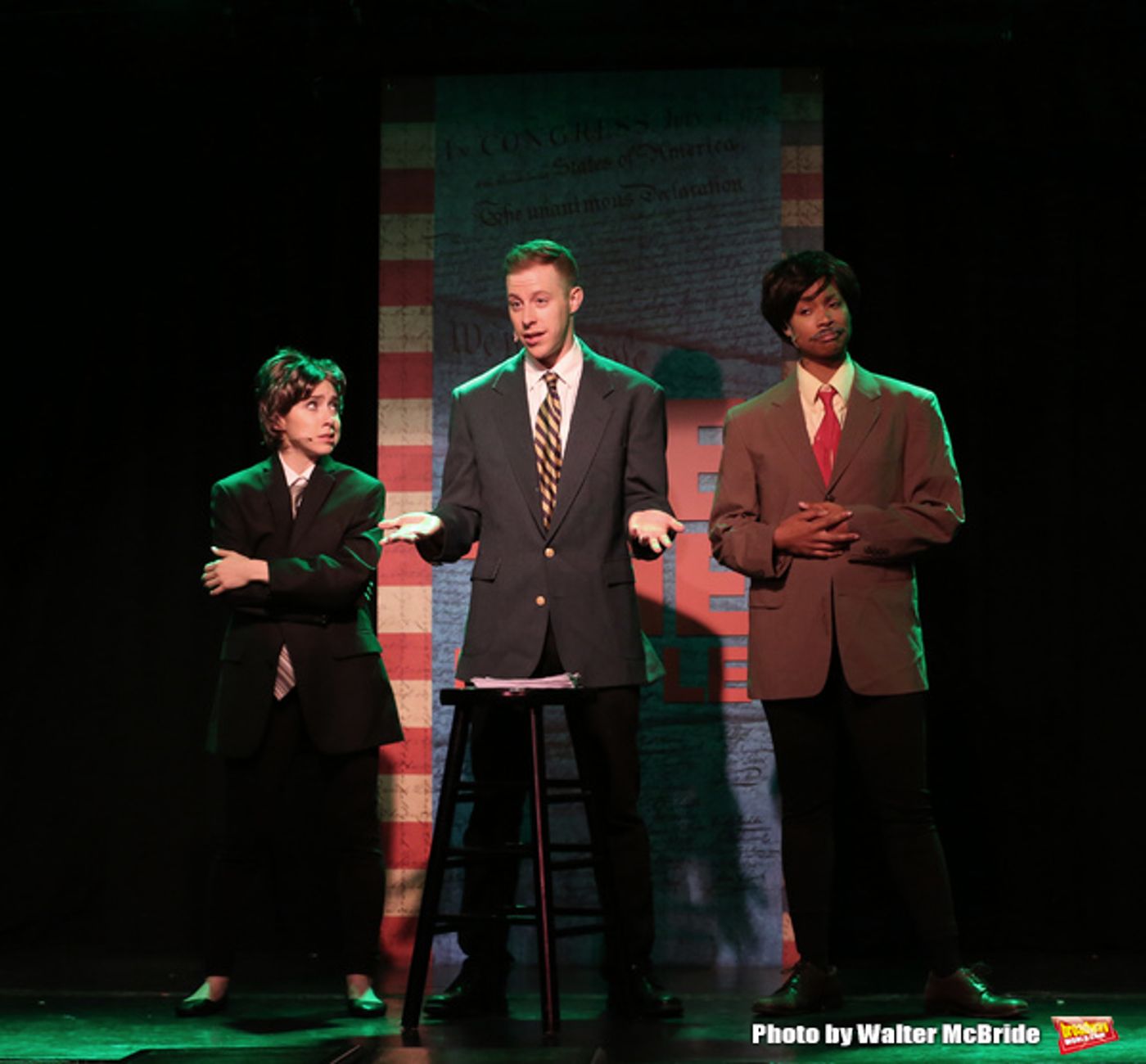 Photo Coverage: Go Inside Rehearsal for ME THE PEOPLE: THE TRUMP AMERICA MUSICAL  Image