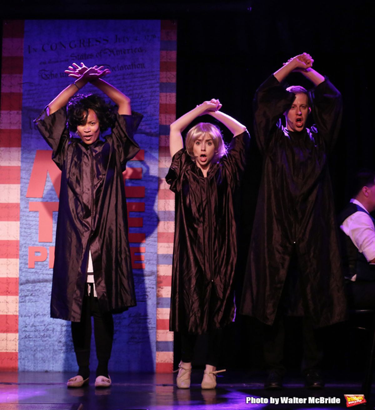 Aiesha Dukes, Mia Weinberger and Mitchel Kawash at 