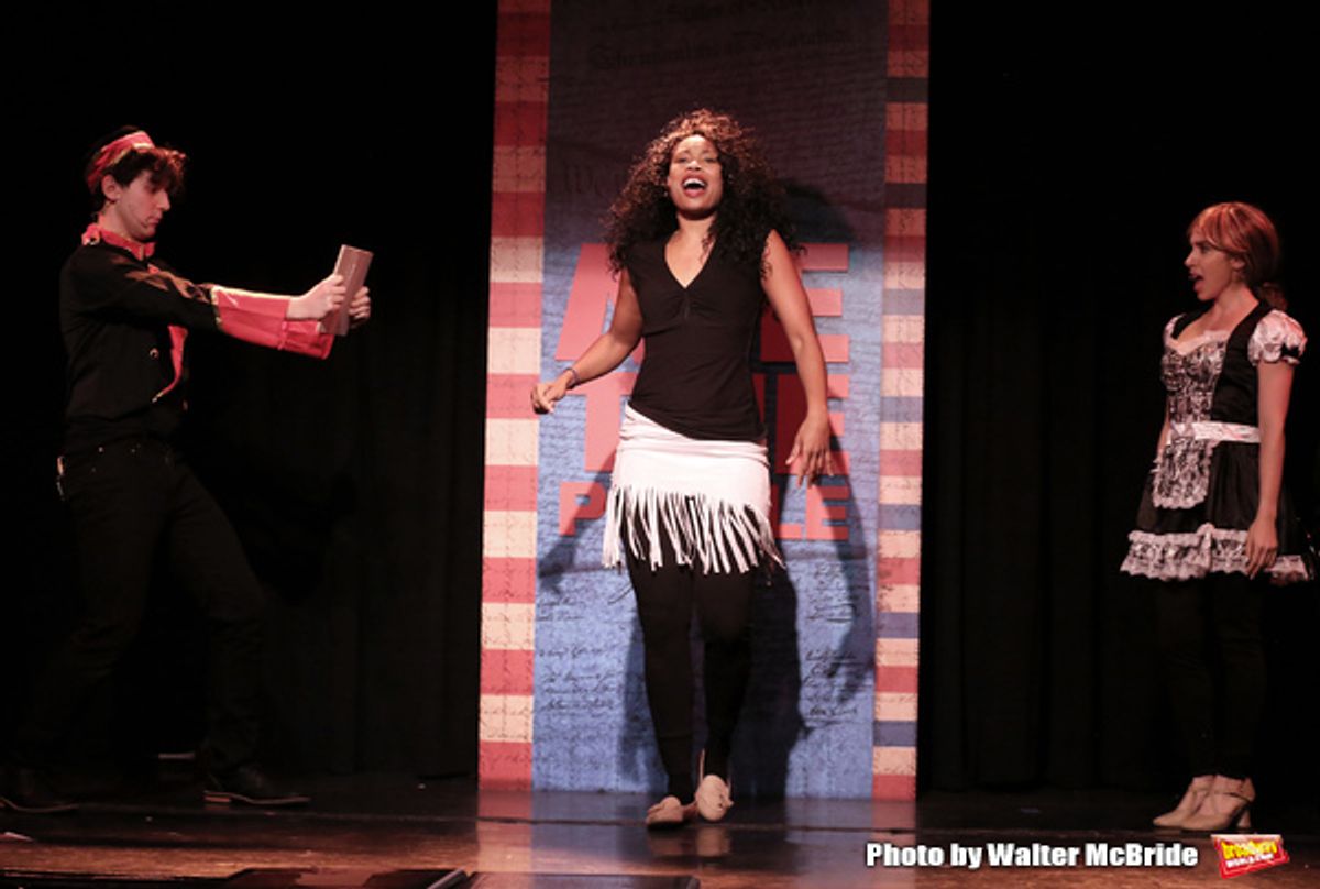 Richard Spitaletta, Aiesha Dukes, and Mia Weinberger at 