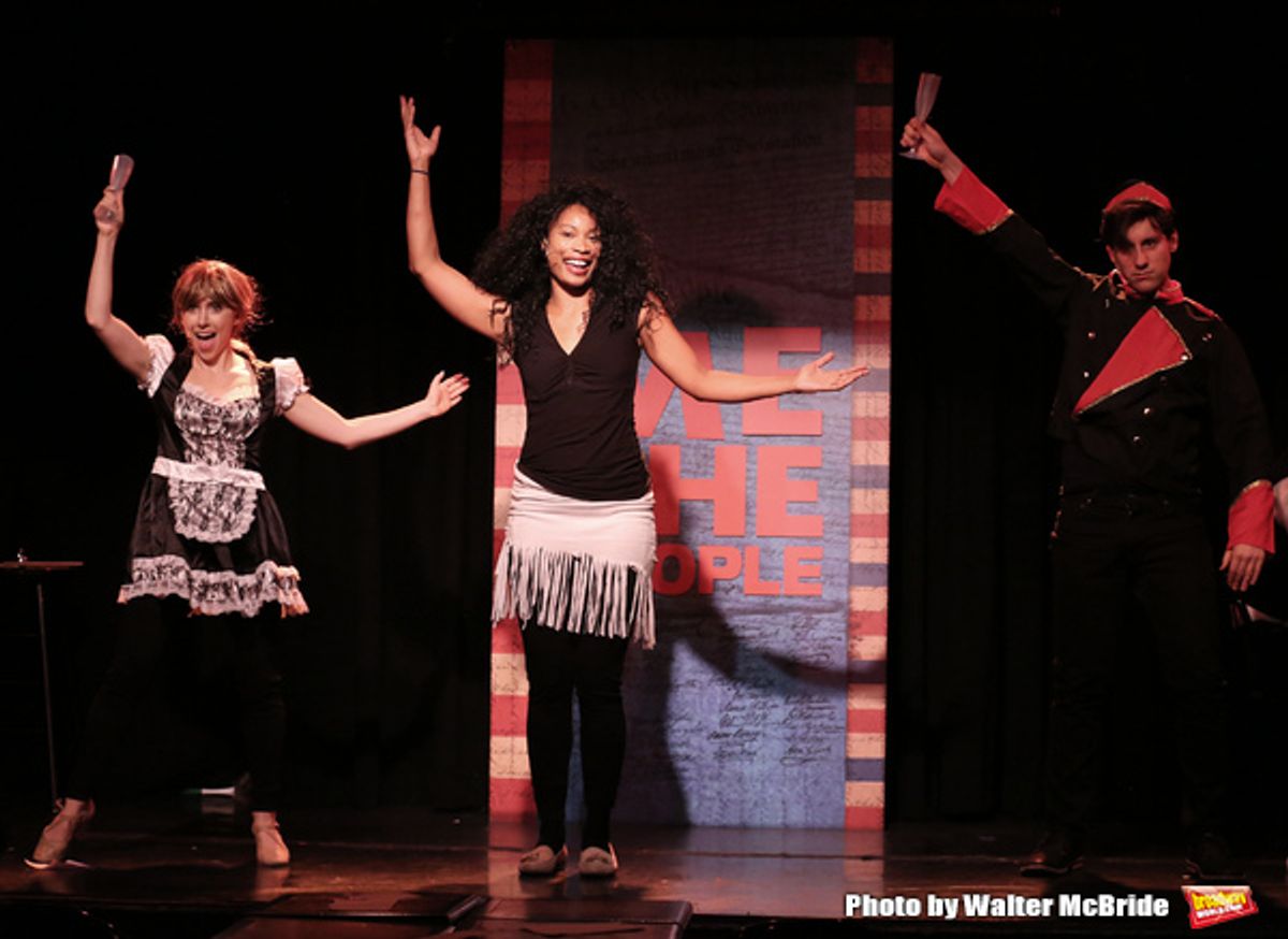 Mia Weinberger, Aiesha Dukes, and Richard Spitaletta  at 