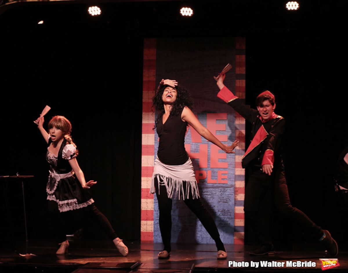 Mia Weinberger, Aiesha  Dukes, and Richard Spitaletta  at 