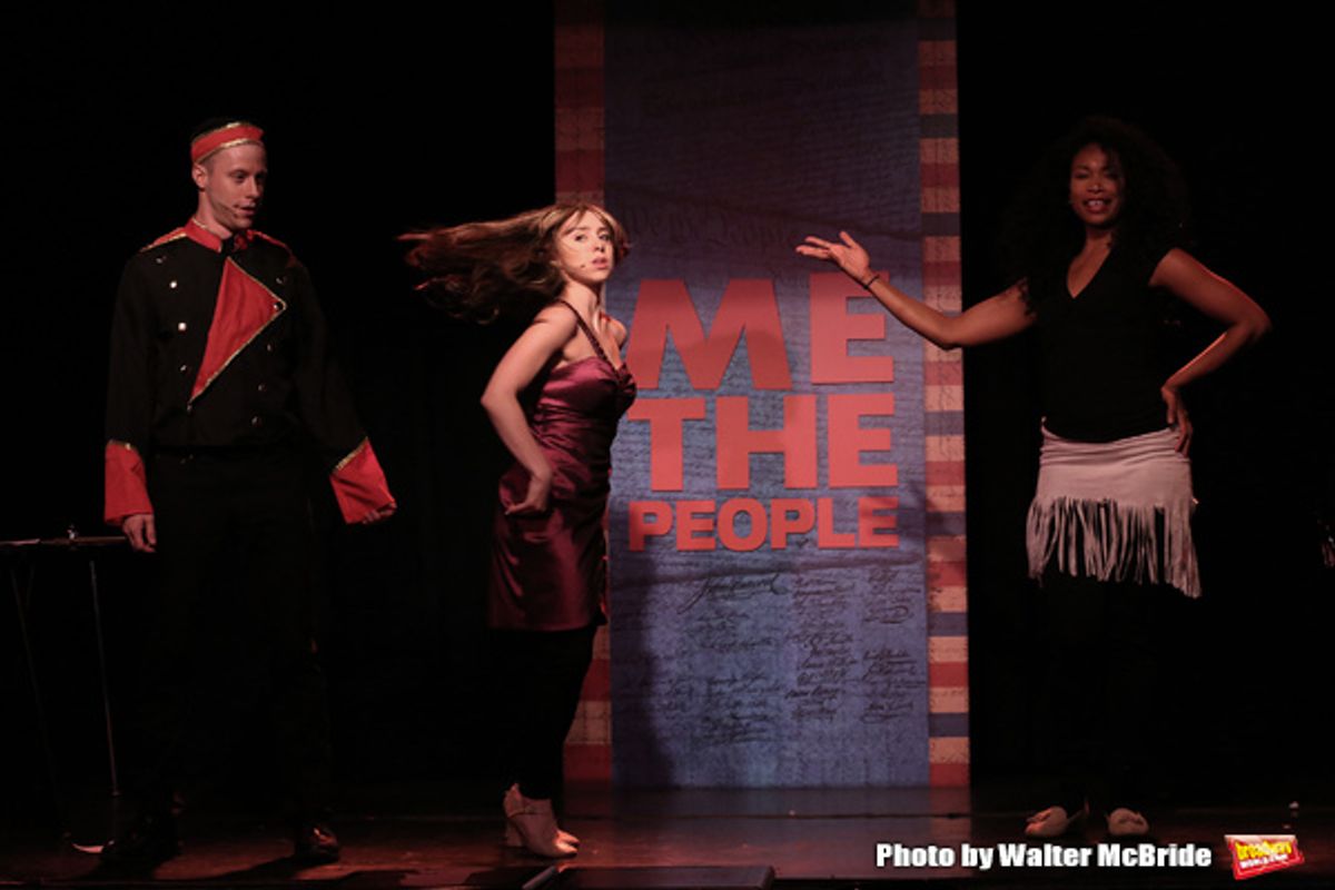 Mitchel Kawash, Mia Weinberger and Aiesha Dukes  at 