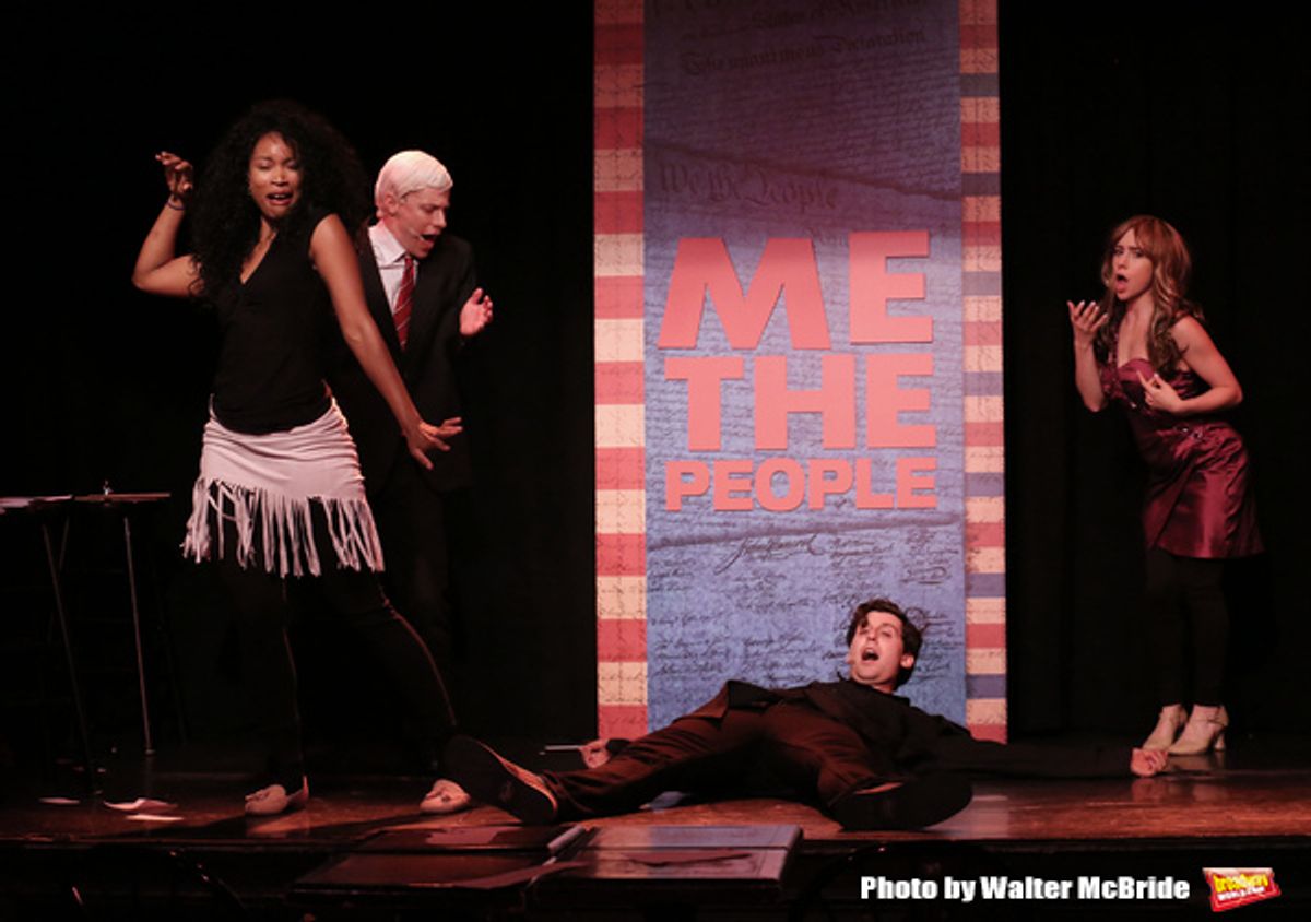 Mitchel Kawash, Aiesha Dukes, Richard Spitaletta, and Mia Weinberger at 
