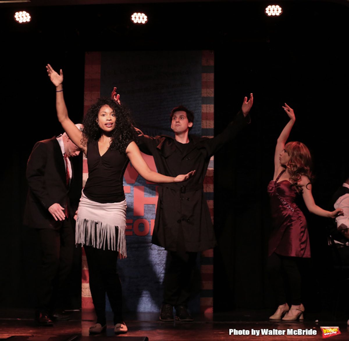 Mitchel Kawash, Aiesha Dukes, Richard Spitaletta, and Mia Weinberger  at 