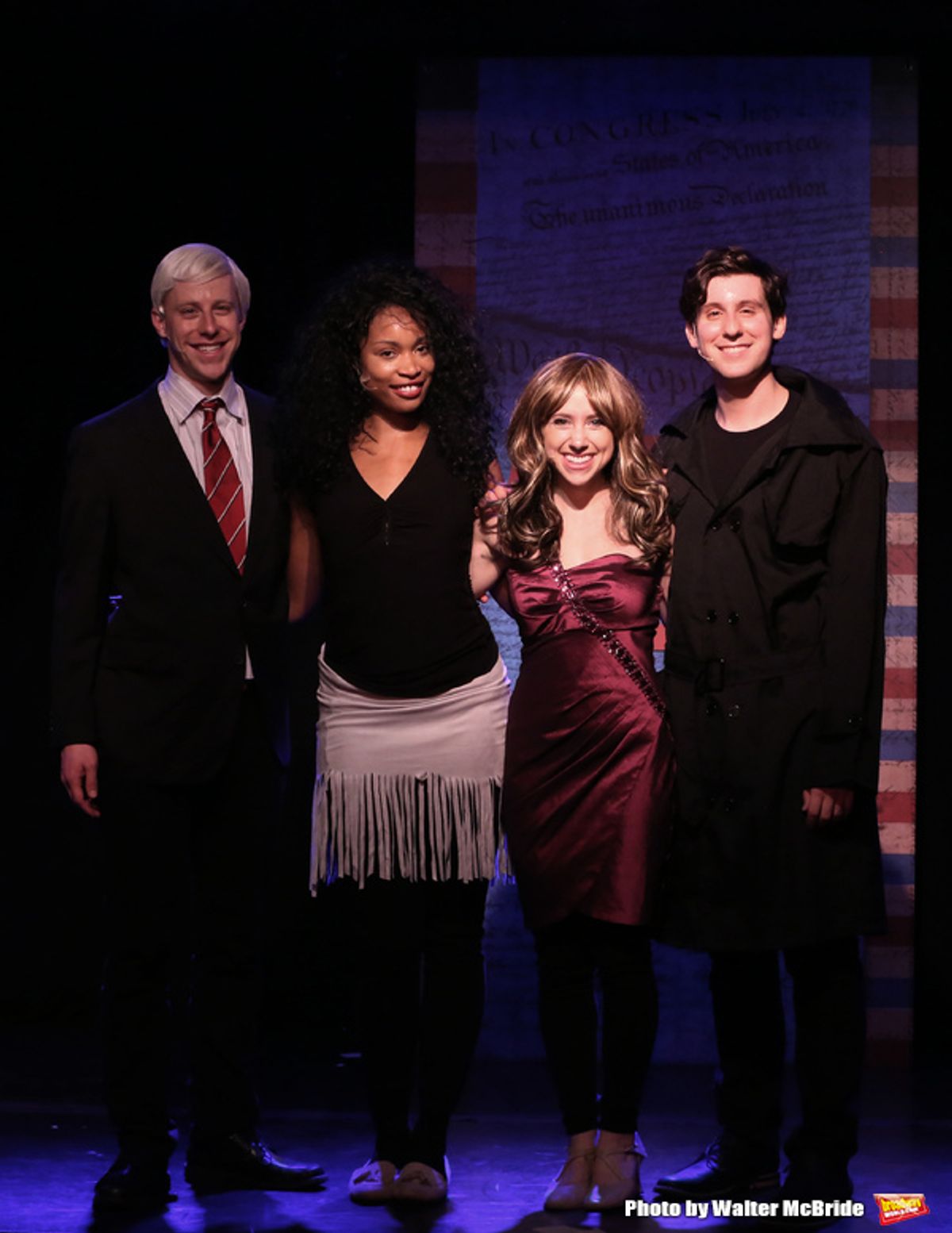 Mitchel Kawash, Aiesha Dukes, Mia Weinberger, and Richard Spitaletta  at 