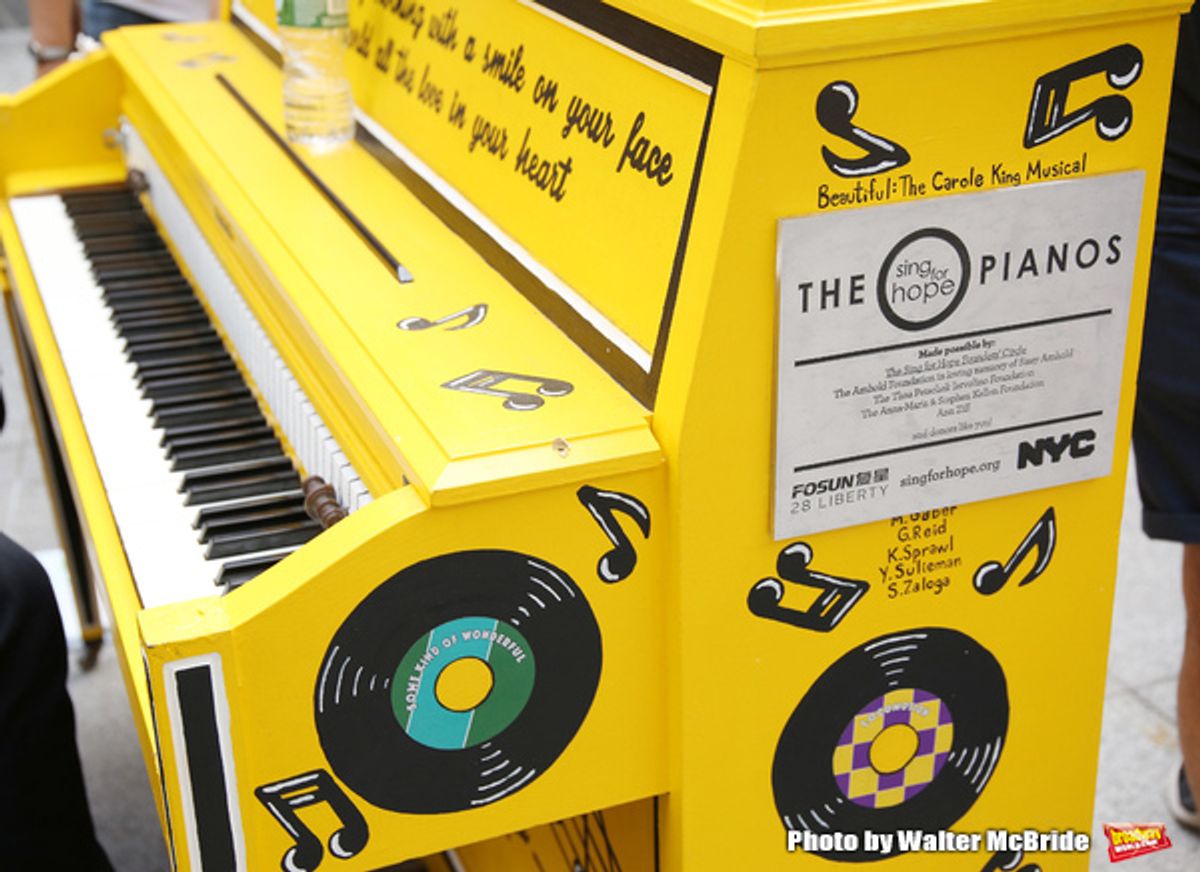 'Beautiful - The Carole King Musical' Piano at 