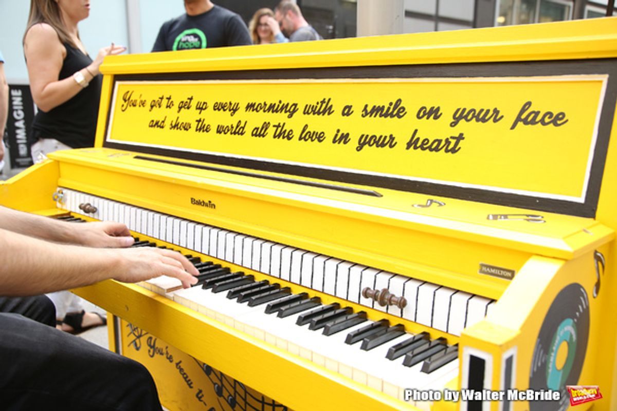 'Beautiful - The Carole King Musical' Piano at 