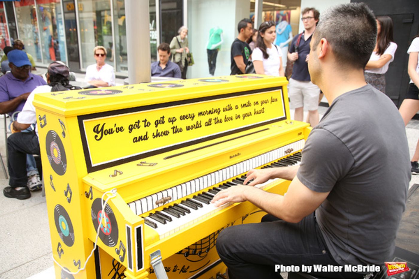 Photo Coverage: BEAUTIFUL Company Unveils Sing for Hope Piano!  Image