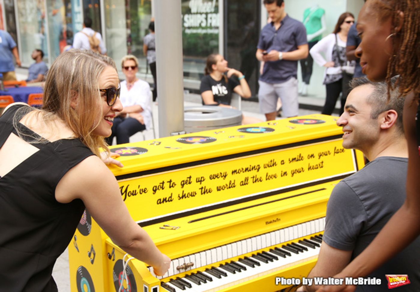 Photo Coverage: BEAUTIFUL Company Unveils Sing for Hope Piano!  Image
