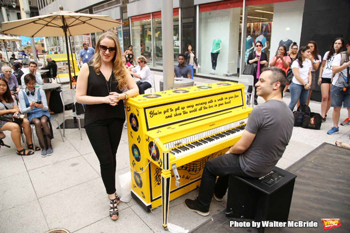 Photo Coverage: BEAUTIFUL Company Unveils Sing for Hope Piano!  Image