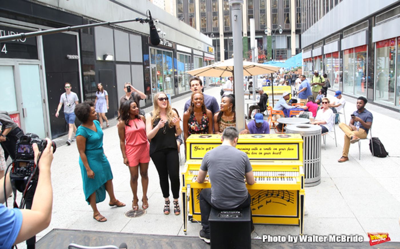 Photo Coverage: BEAUTIFUL Company Unveils Sing for Hope Piano!  Image