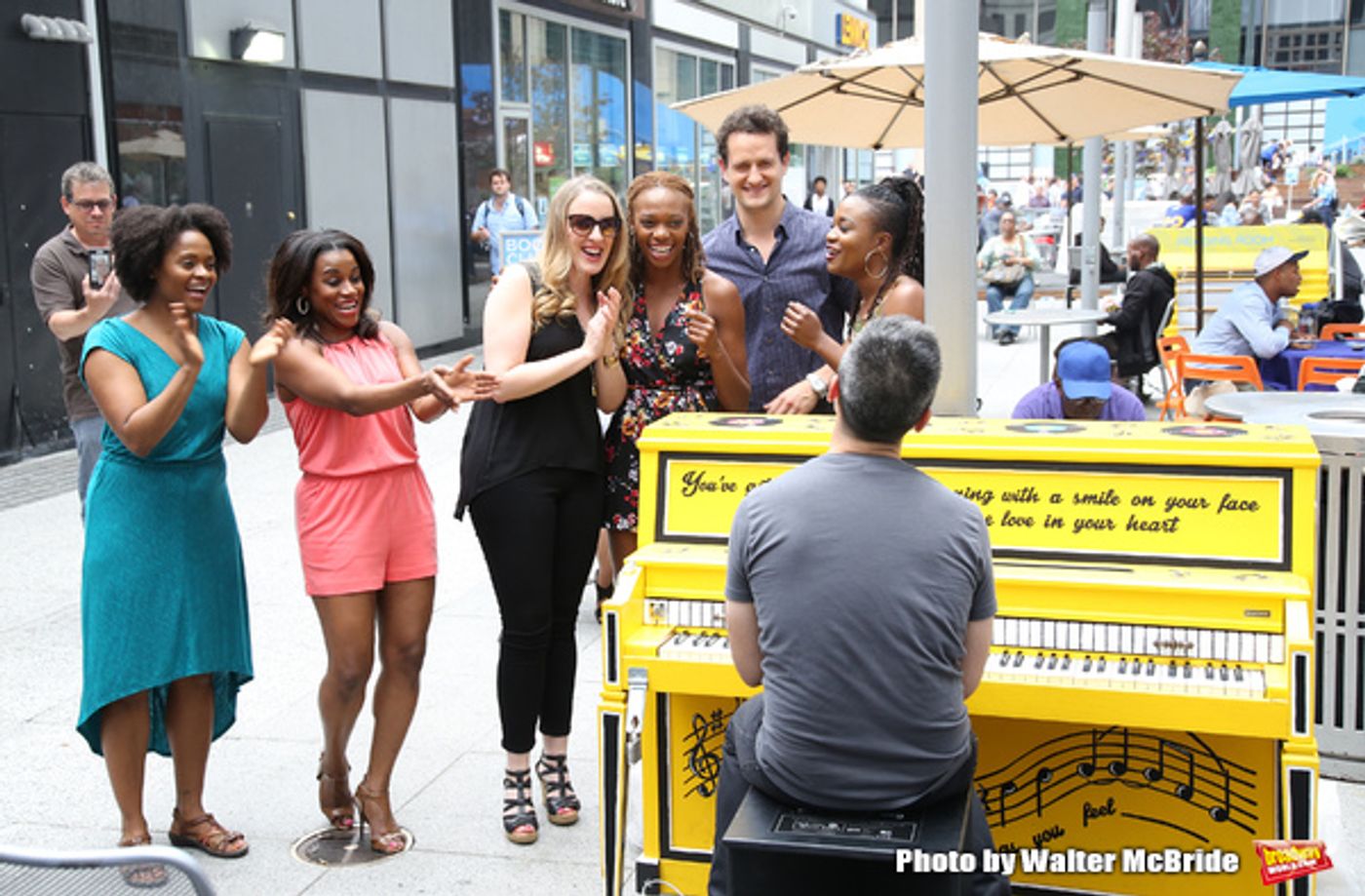 Photo Coverage: BEAUTIFUL Company Unveils Sing for Hope Piano!  Image