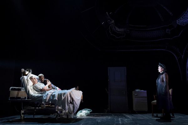 Nathan Lane, Nathan Stewart-Jarrett, and Susan Brown Photo