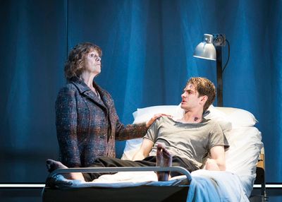 Susan Brown and Andrew Garfield Photo