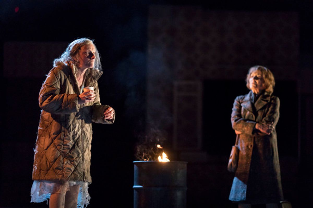 Amanda Lawrence and Susan Brown at 