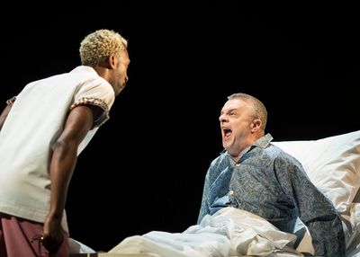 Nathan Stewart-Jarrett and Nathan Lane Photo