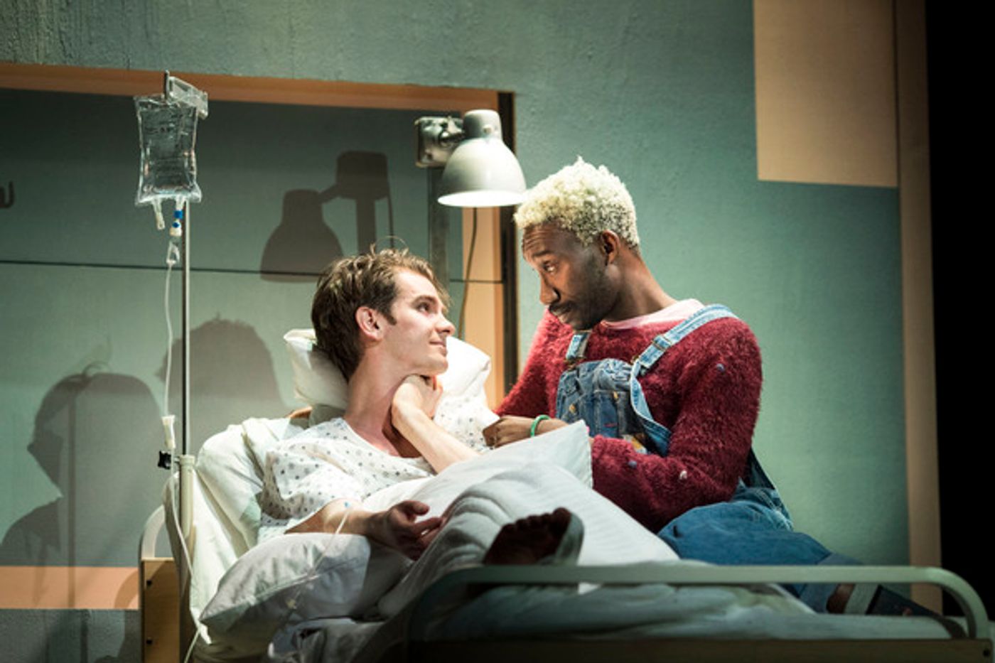 Photo Flash: Check out Andrew Garfield, Nathan Lane, and More in National Theatre Live's ANGELS IN AMERICA Broadcast  Image