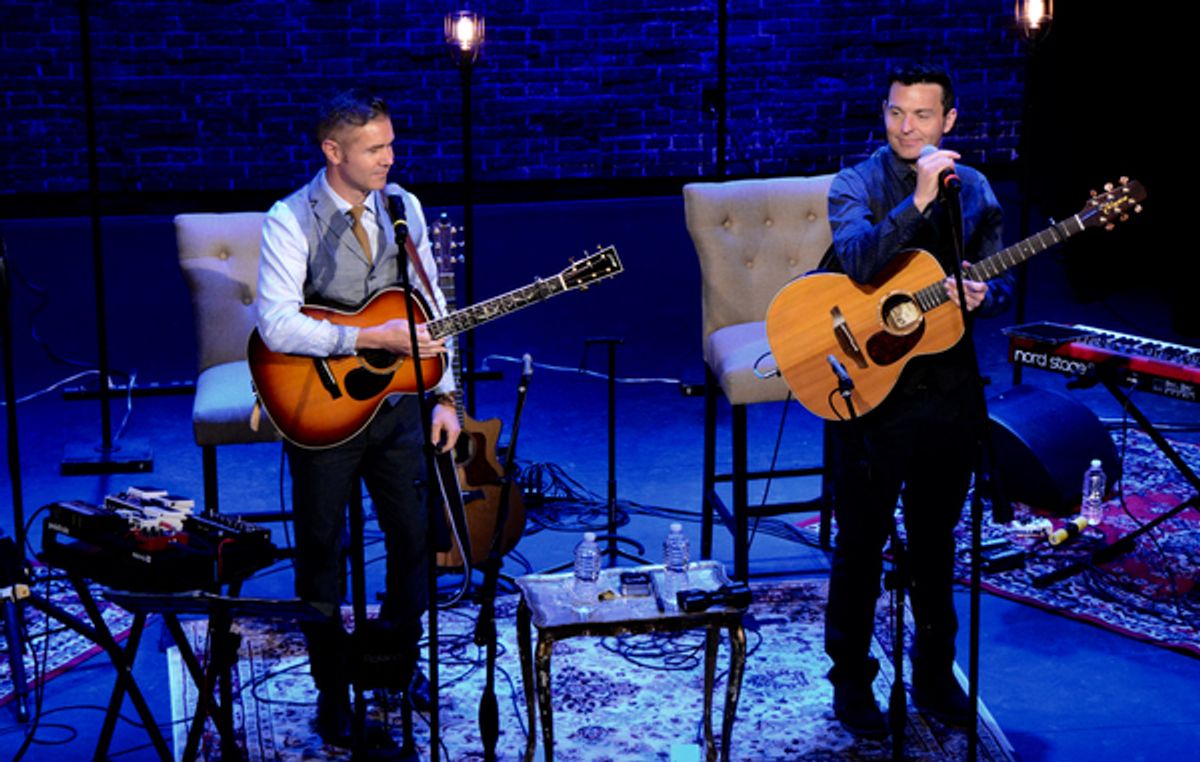 Neil Byrne and Ryan Kelly at 