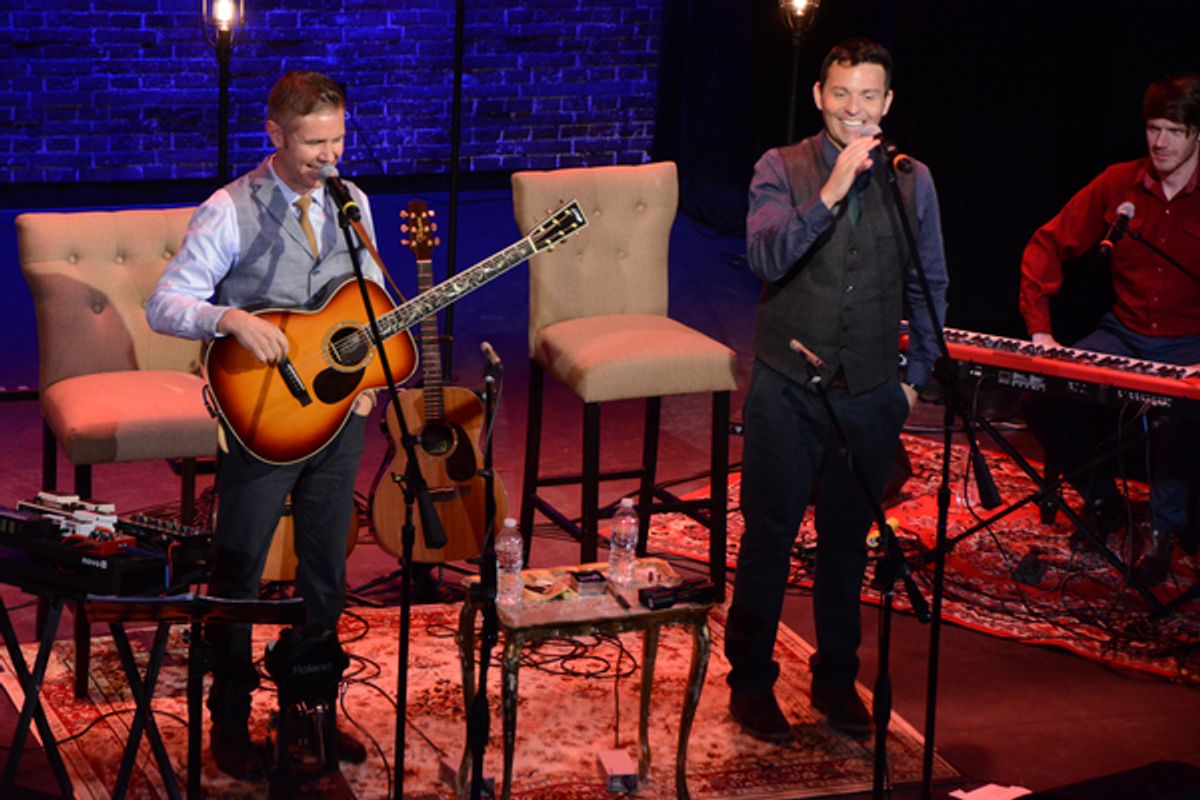 Neil Byrne and Ryan Kelly at 