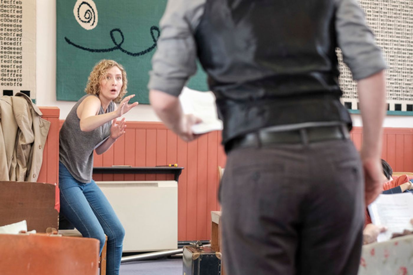 Photo Flash: In Rehearsals with TAKING STEPS at Stephen Joseph Theatre  Image