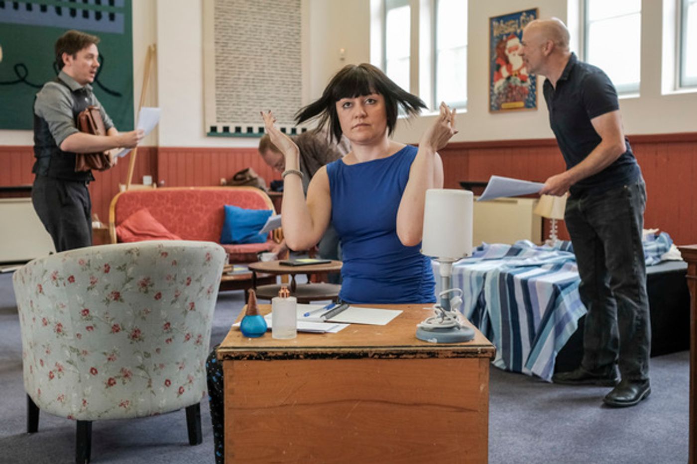 Photo Flash: In Rehearsals with TAKING STEPS at Stephen Joseph Theatre Photo Flash: In Rehearsals with TAKING STEPS at Stephen Joseph Theatre Image