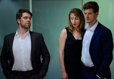 Lawrence Thackeray, Becca Marriott, and Nick Dwyer Photo