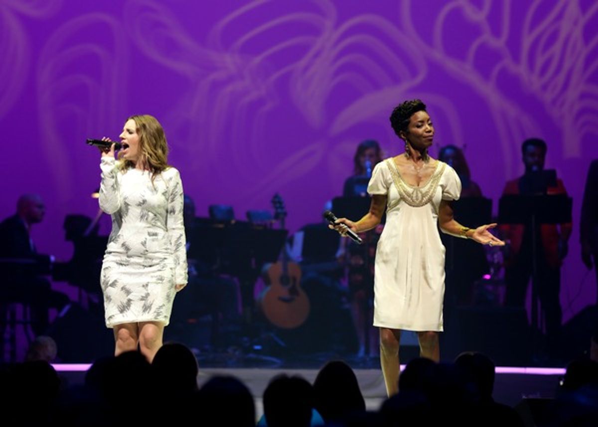 Jessie Mueller and Heather Headley at 