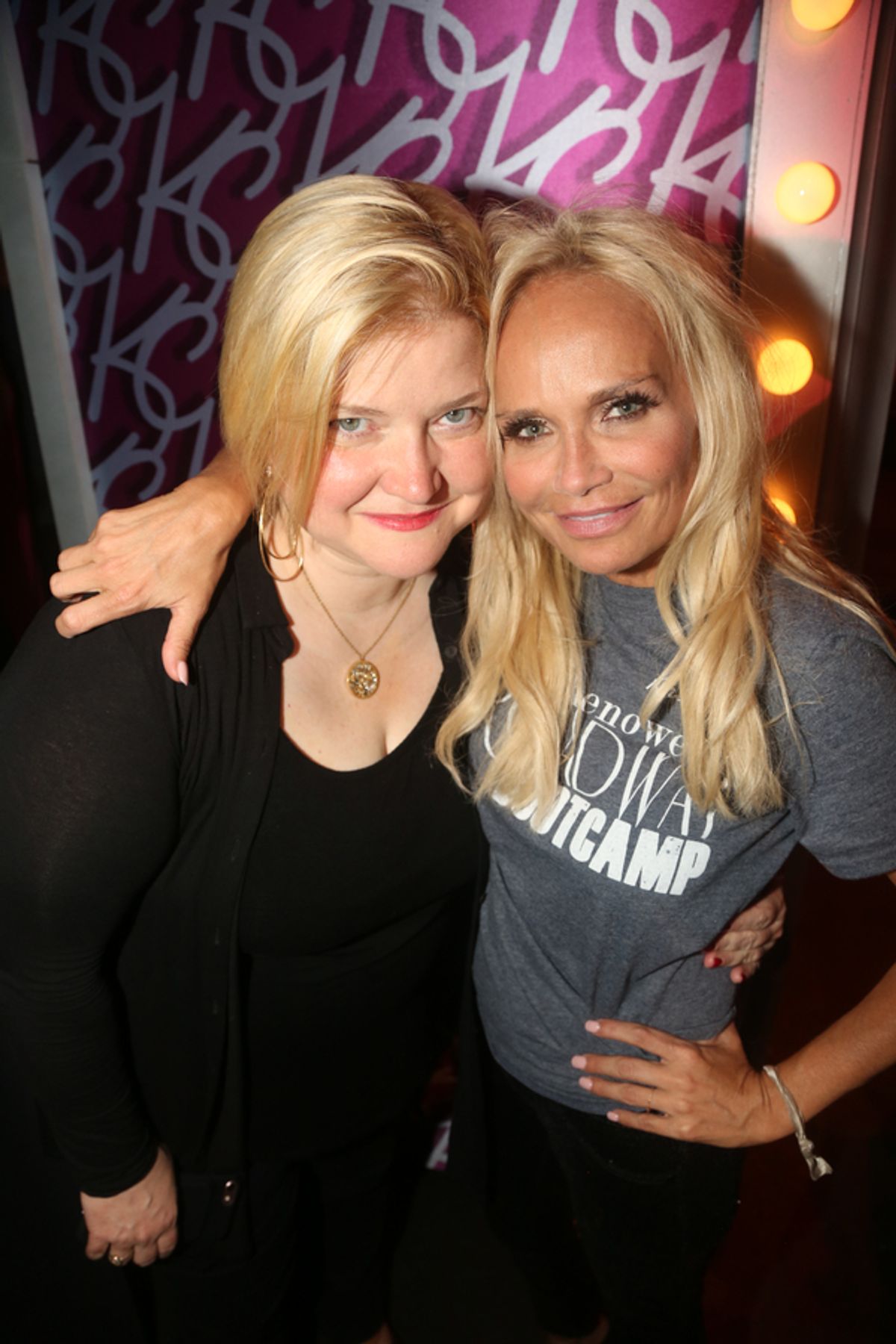 Mary-Mitchell Campbell and Kristin Chenoweth at 