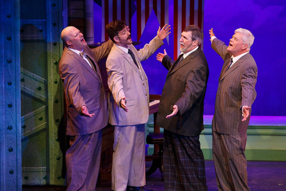 Jamie Jones, Chad Putka, Mike Maino, and Bob O'Connell at 