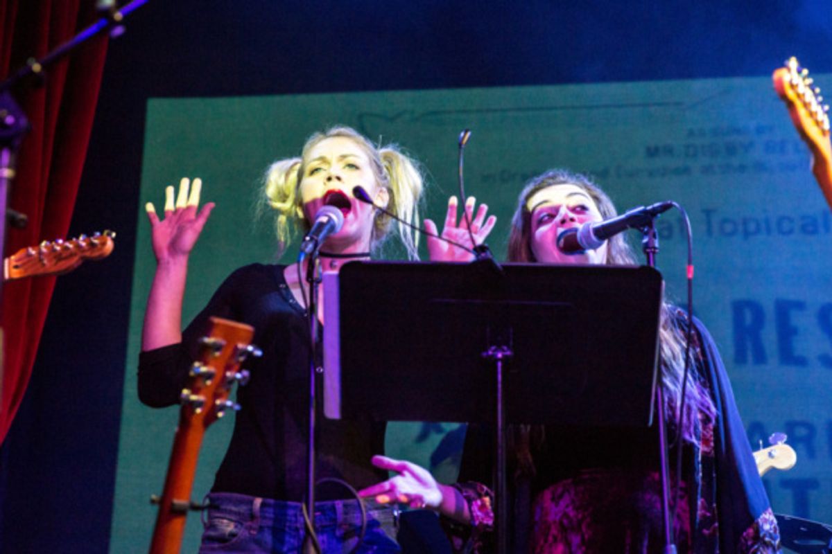 Betsy Stewart and Elanna White at 