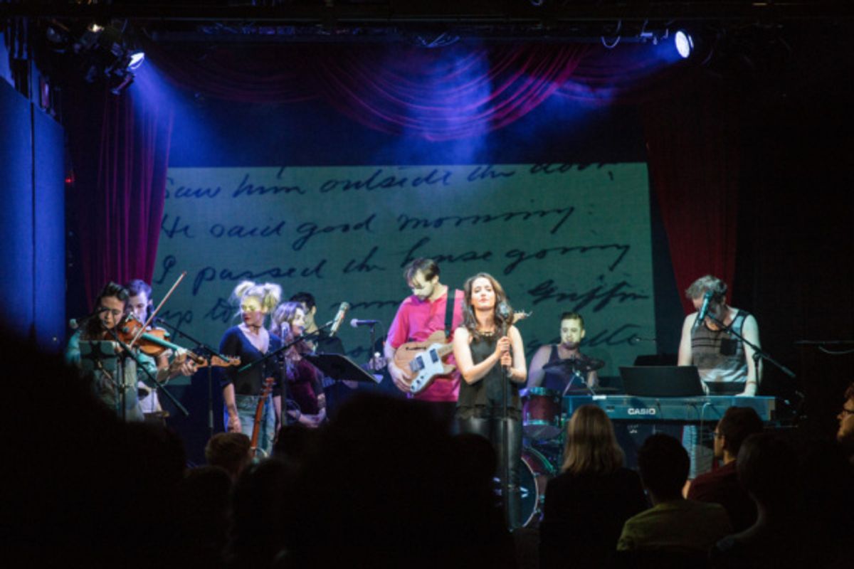 Alexander Sage Oyen, Jessica Kahkoska, Luke McGinnis, Evan Tyor, Sammy Wagner, Lloyd Kikoler, Erikka Walsh, Betsy Stewart, Elanna White at 