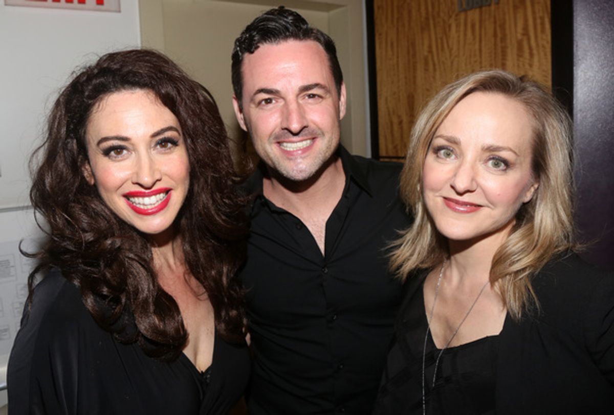 Leslie Margherita, Max Von Essen, and Geneva Carr at 