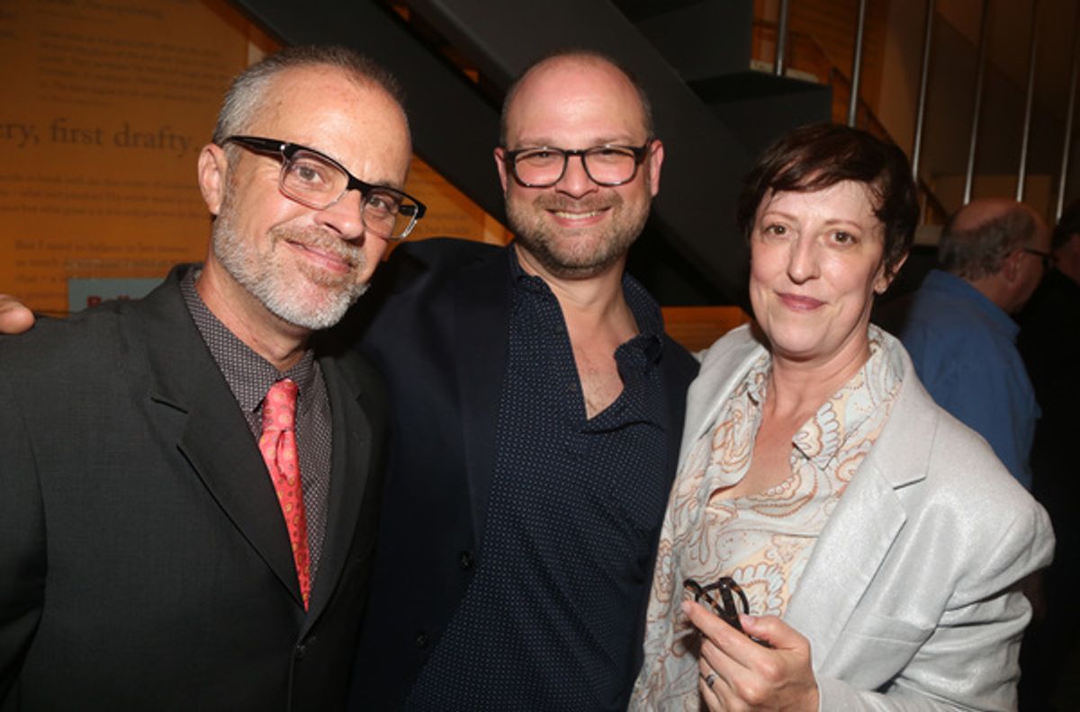 Peter Michael Marino, Carl Andress, and Sheila Head at 